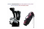  LADIES MAGNUM COMPLETE GOLF CLUB SET w/FREE PUTTER, & HEAD COVERS BAG OPTION TALL, PETITE OR REGULAR LENGTH 